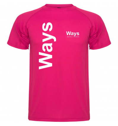 T-SHIRT DONNA FUXIA WAYS