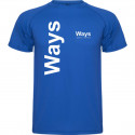 T-SHIRT BLU WAYS