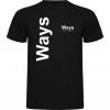 T-SHIRT NERA WAYS