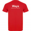 T-SHIRT ROSSO WAYS